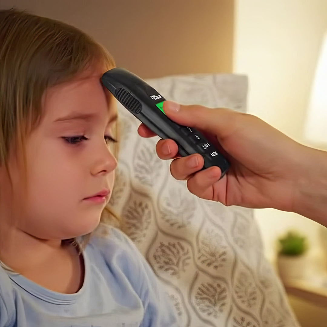 Maclean PR-638 : 4 in 1 Messung : - Stirn - Ohr - Objekt - Raum - Temperatur