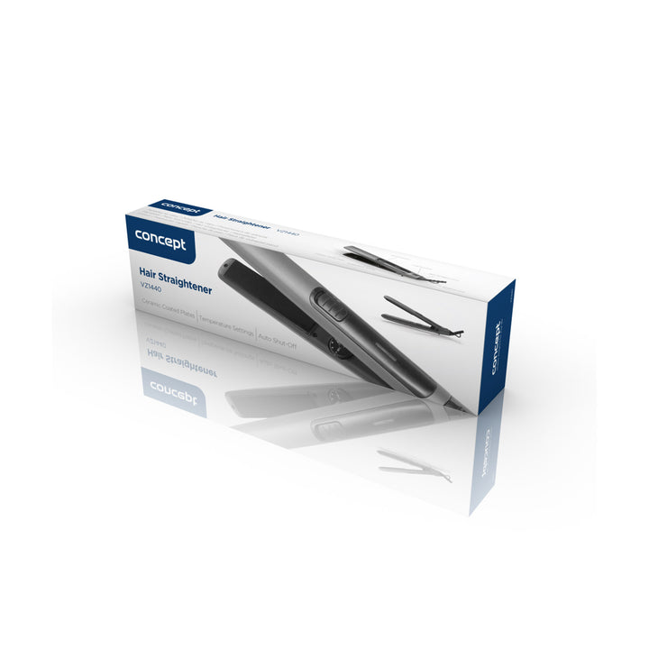 Concept Titan Care VZ1440 Haarglätter Glätteisen Temperaturregelung von 80 bis 220 ° C Keramik-Heizplatten