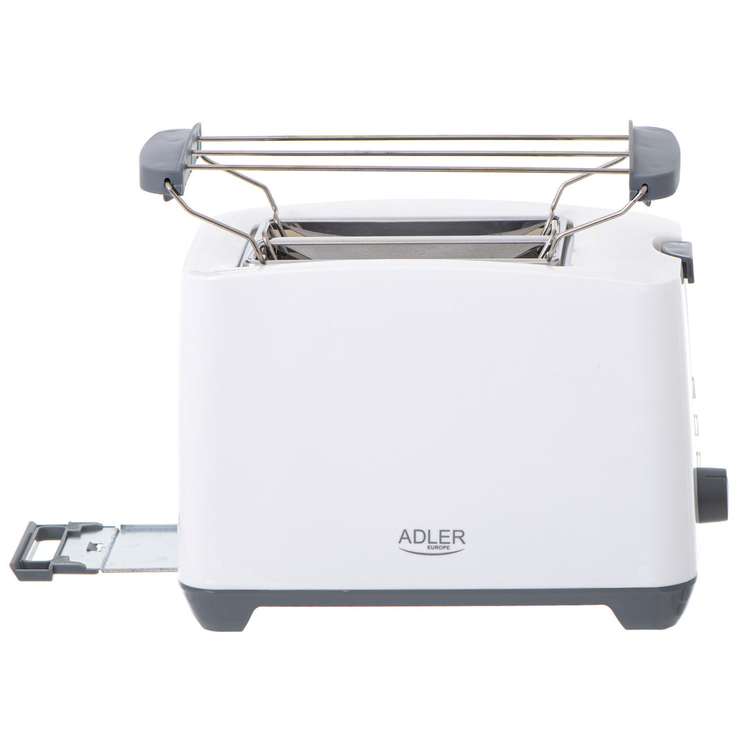 Adler Toaster, 7 Stufen, 3 Funktionen, Brötchenrost, AD 3216
