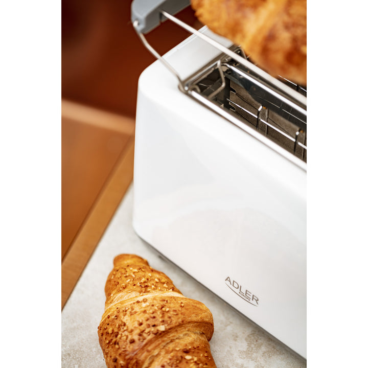 Adler Toaster, 7 Stufen, 3 Funktionen, Brötchenrost, AD 3216