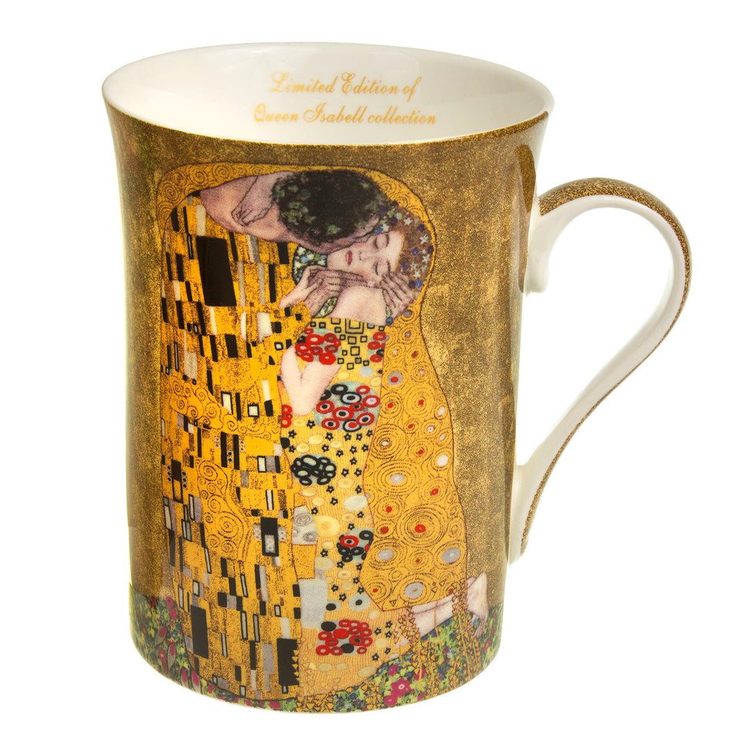 Kaffebecher  Becher Kuss Klimt Set Geschenkidee 2er Set