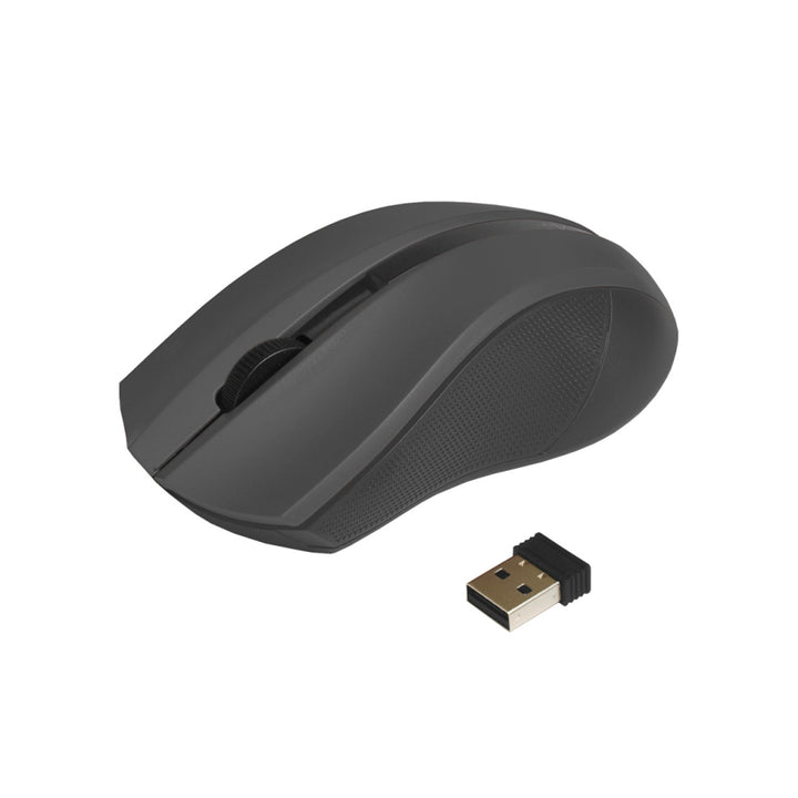 Art optische Maus, kabellos, USB, silber, AM-97C