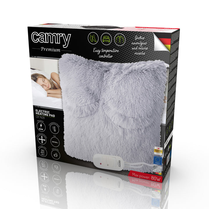 Camry elektrisches Kopfkissen, wärmend, 80W, 38 cm, CR 7428