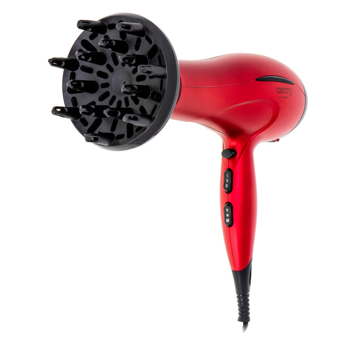 Camry Haartrockner, 2 Blasstärken, 3 Temperaturstufen, 2400W, rot, CR 2253