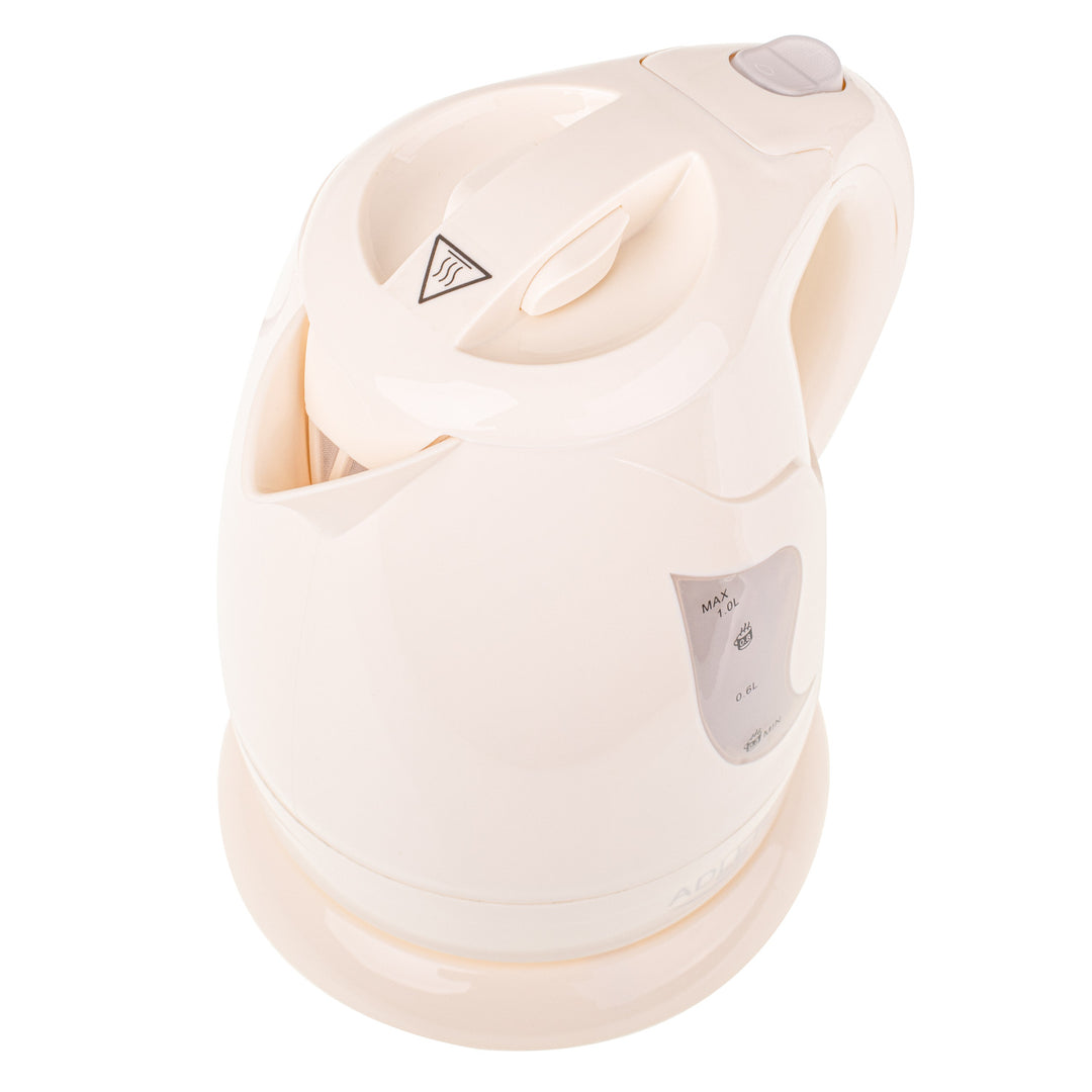 Schnurloser Wasserkocher Adler, 850W, 1L, beige, AD 08 b