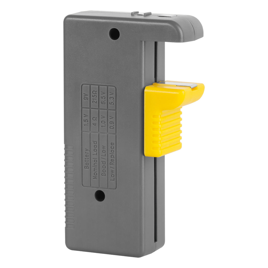 Rebel Batterietester, analog, für 9 V, Knopfzellen, AAA, AA, C, D Batterien, MIE-RB-168