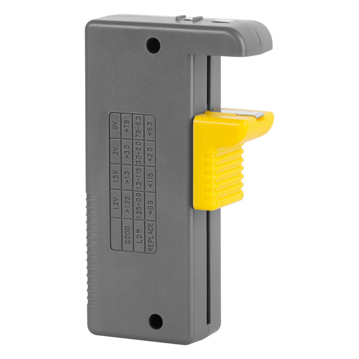 REBEL Digitaler Batterietester 9 V, AAA, AA, C, D, RB-168D