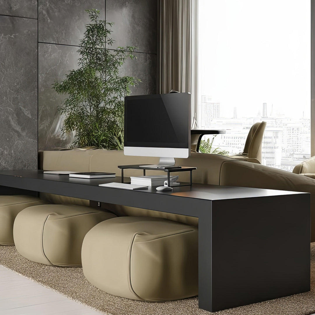 Monitorständer 13"- 32" Bildschirmerhöhung Laptopständer Schreibtischaufsatz Bildschirm Ständer bis 20kg 50x26x12.2cm