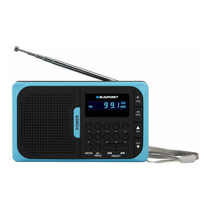 Tragbares UKW-Radio mit Blaupunkt PR5BL USB / SD MP3-Wiedergabe