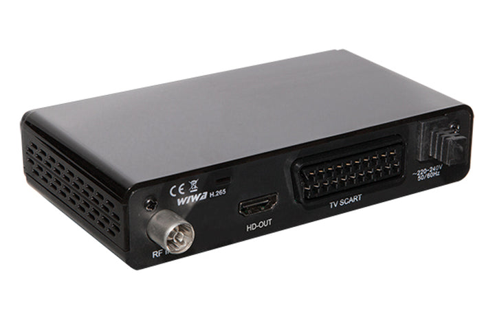 DVB-T/T2 memo H.265 Empfänger Wiwa ideal für den Empfang des neuen DVB T2 Signals