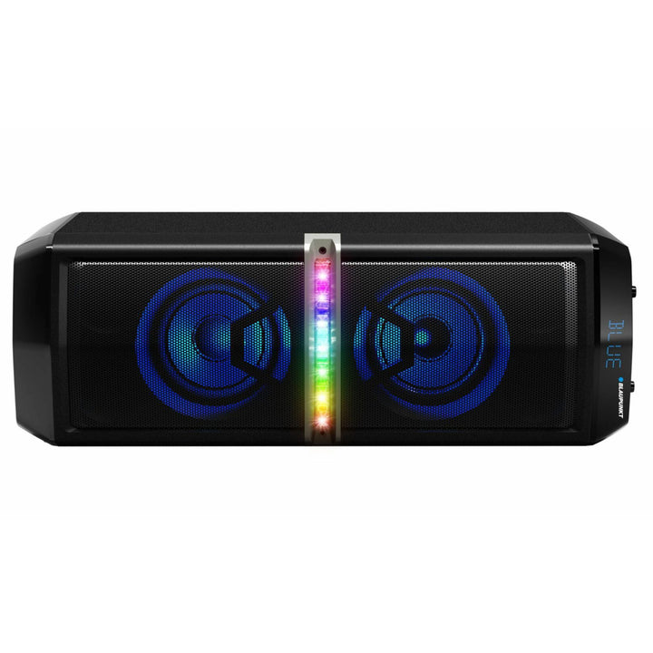 Party Lautsprecher Tragbarer Bluetooth-Lautsprecher Kabellos 2 x 30W RMS Fernbedienung Karaoke Funktion Disco Beleuchtung