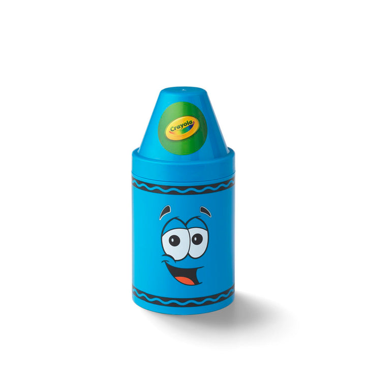 Crayola 74060804 Crayola Tip Aufbewahrungsbehälter Crayon Pencil Pen Box Desk Organizing Kinderzimmer - Blau