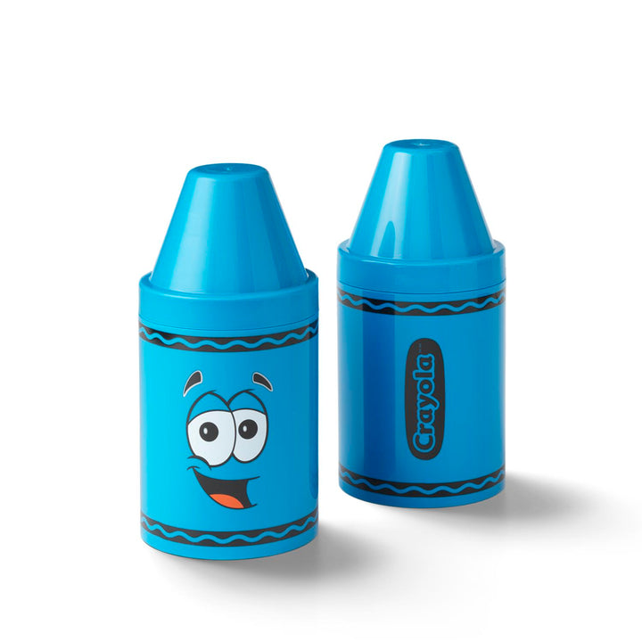 Crayola 74060804 Crayola Tip Aufbewahrungsbehälter Crayon Pencil Pen Box Desk Organizing Kinderzimmer - Blau