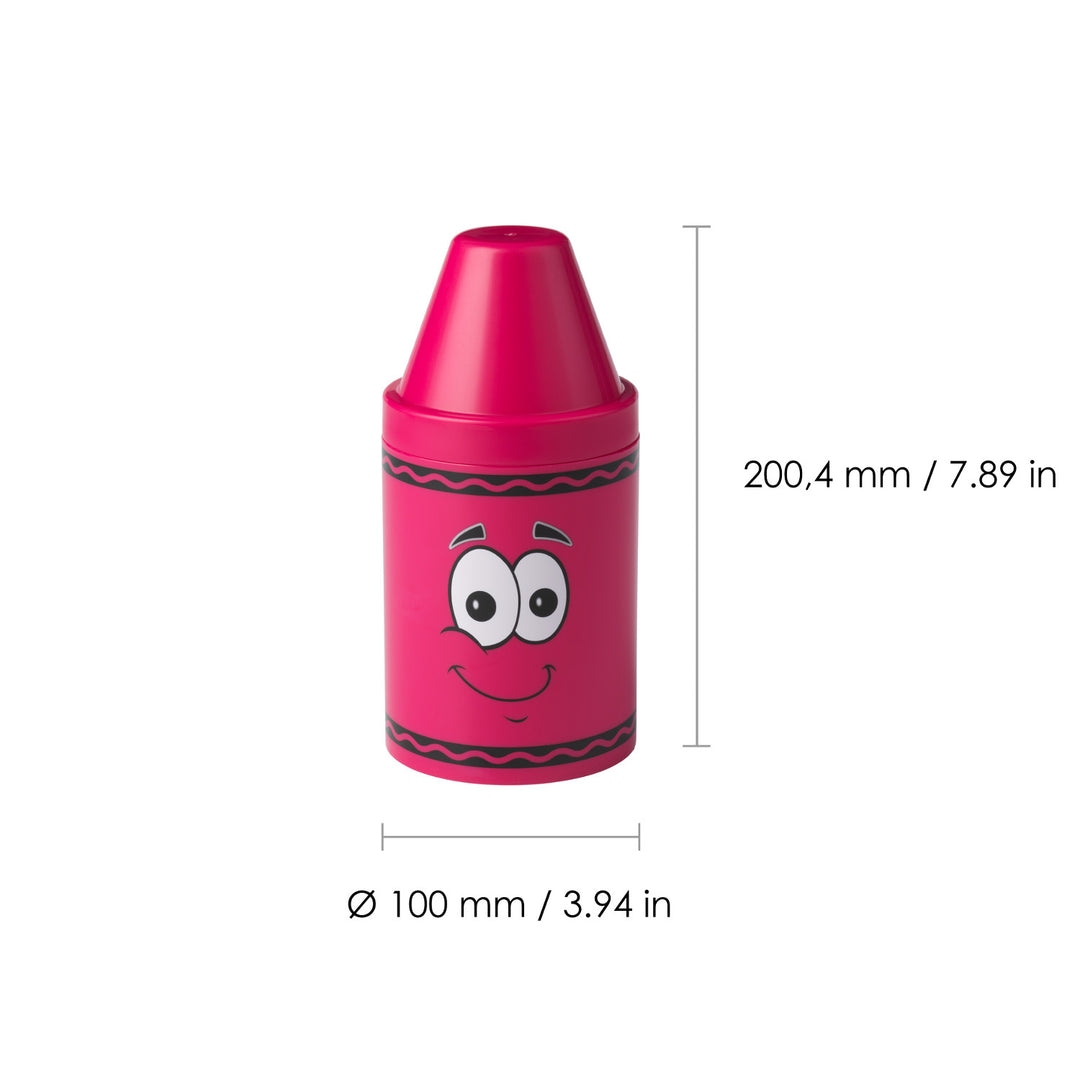 Crayola 74060805 Crayola Tip Aufbewahrungsbehälter Crayon Pencil Pen Box Desk Organizing Kinderzimmer - Rosa