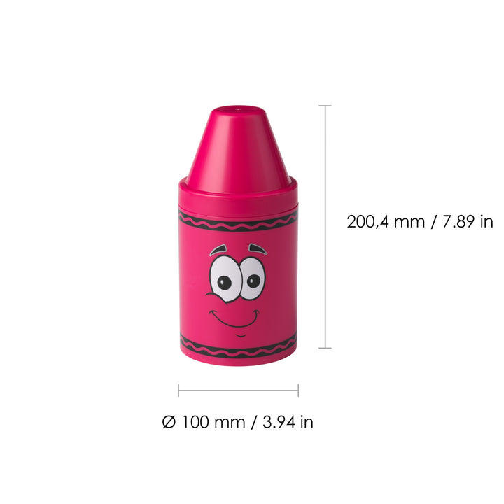 Crayola 74060805 Crayola Tip Aufbewahrungsbehälter Crayon Pencil Pen Box Desk Organizing Kinderzimmer - Rosa