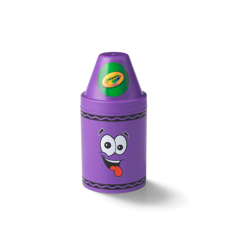 Crayola 74060806 Crayola Tip Aufbewahrungsbehälter Crayon Pencil Pen Box Desk Organizing Kinderzimmer - Lila