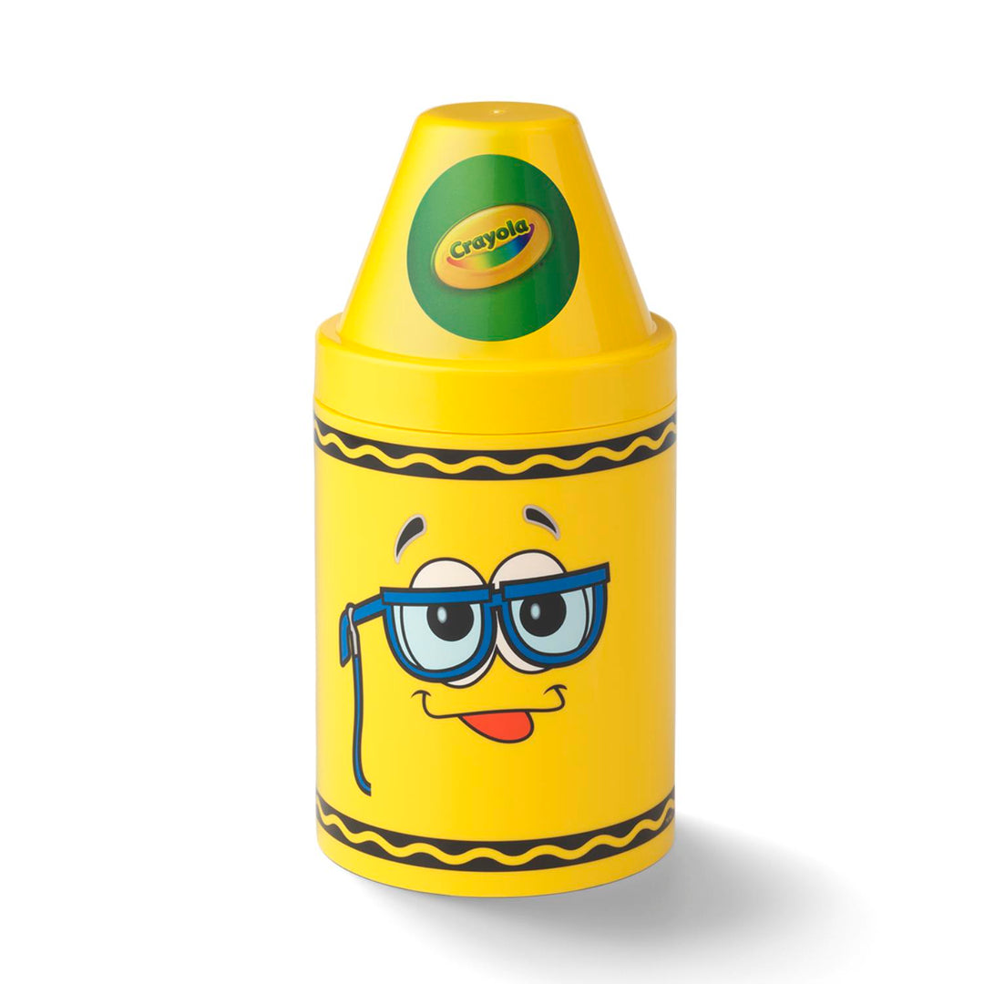 Crayola 74050802 Crayola Tip Aufbewahrungsbehälter Crayon Pencil Pen Kinderzimmer Spielzeug Organisieren - Gelb