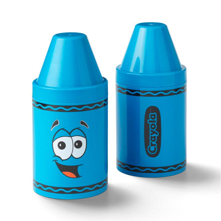 Crayola 74050804 Crayola Tip Aufbewahrungsbehälter Crayon Pencil Pen Kinderzimmer Spielzeug Organisieren - Blau