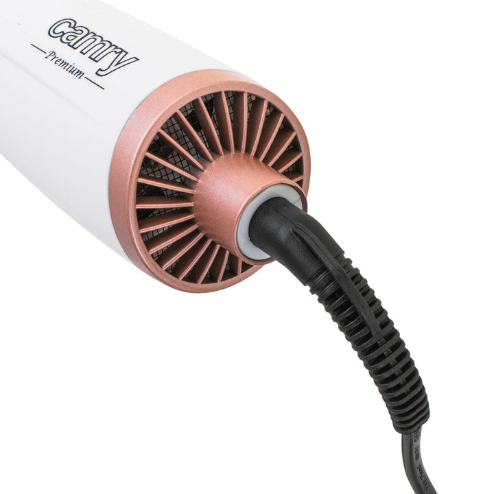 Camry CR 2021 Rotations-Lockenstab mit austauschbaren Bürsten mit Nylonborsten