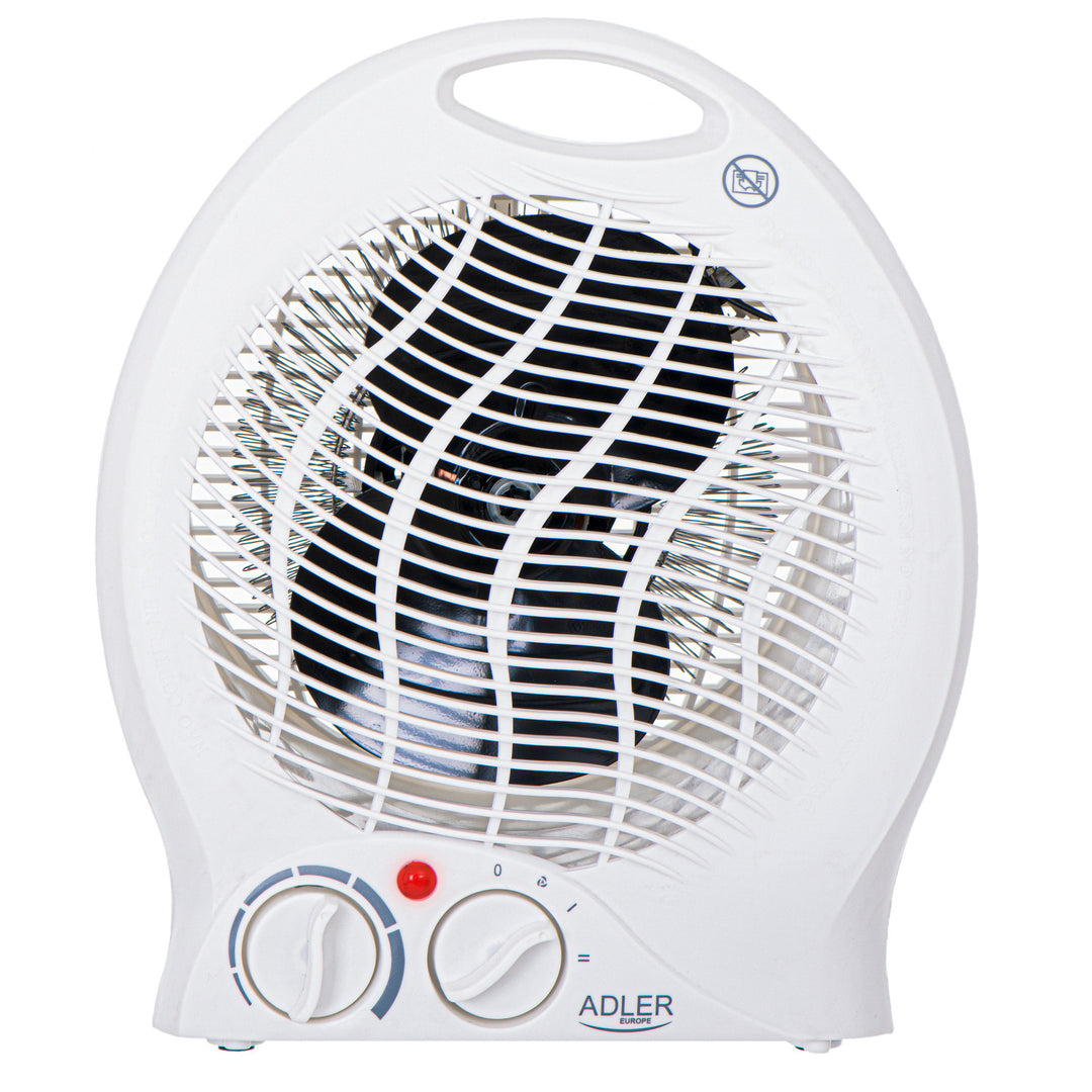 Adler Heizlüfter, Thermostat, Ventilatorfunktion, 2000W, weiß, AD 7728
