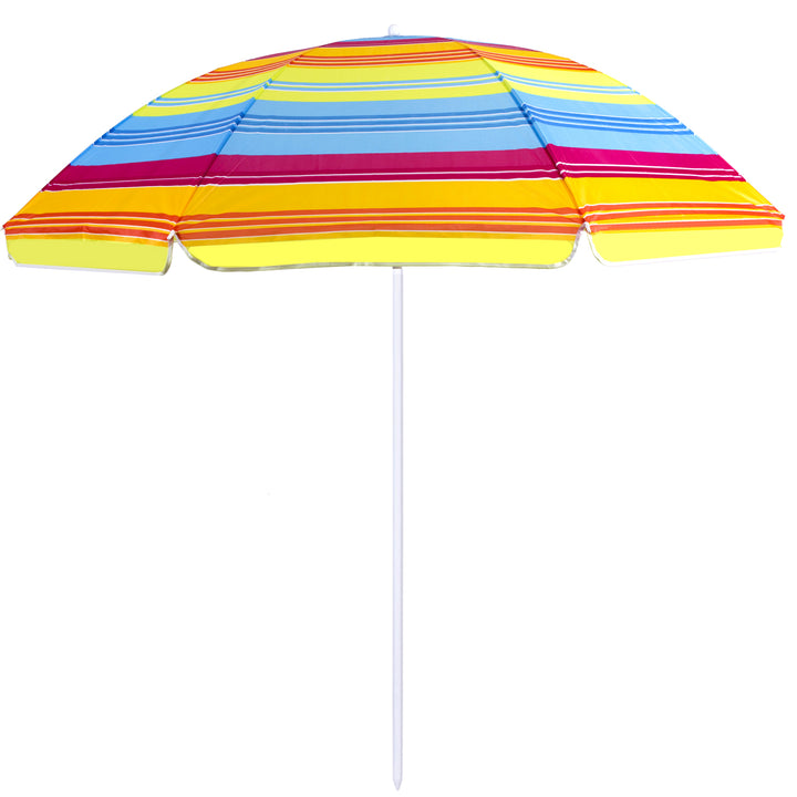 Sonnenschirm 200cm für Garten Strand Gartenschirm Neigbar Höhenverstellbar  Master Grill&amp;Party