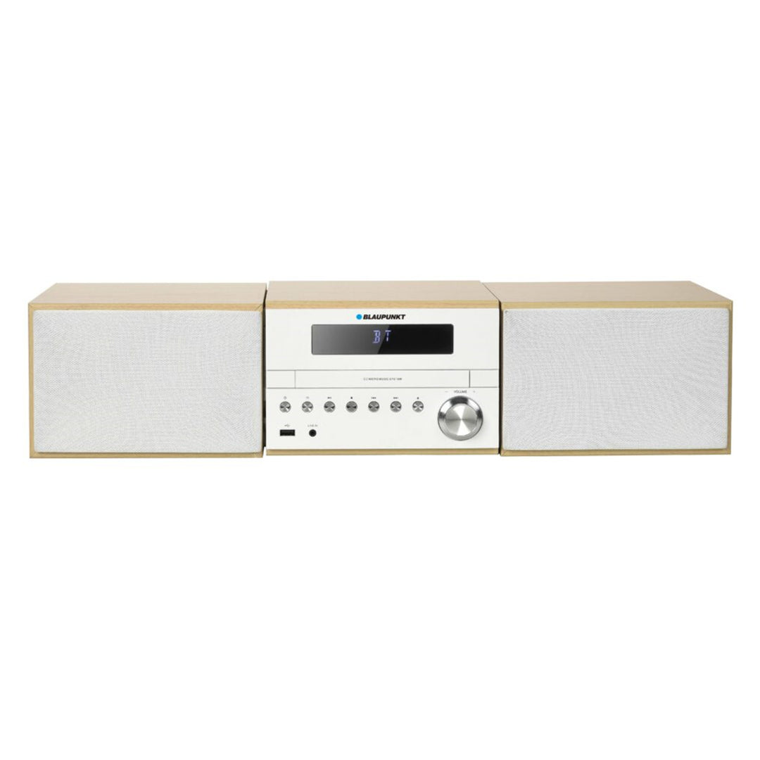 Mikro-HiFi System  Stereoanlage mit Bluetooth und Fernbedienung Kompaktanlage FM-Radio 2x50W AUX LED Display CD-Player CD/-R/-RW/MP3/WMA