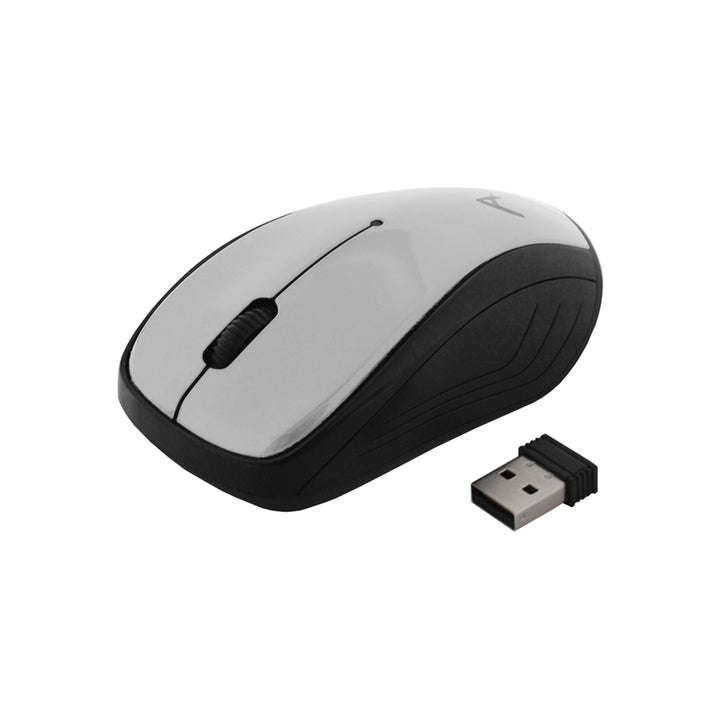 Art optische Maus, kabellos, USB, silber, AM-92B 800 DPI