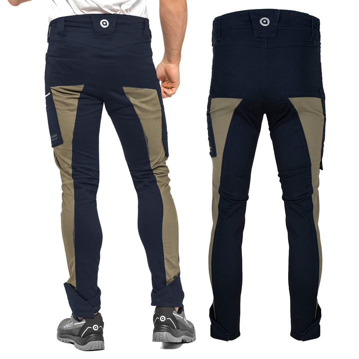 Avacore TUBBOS Bundhose in marineblau/oliv, Größe 52