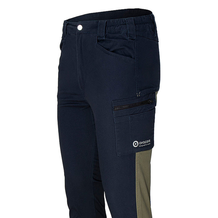 Avacore TUBBOS Bundhose in marineblau/oliv, Größe 52