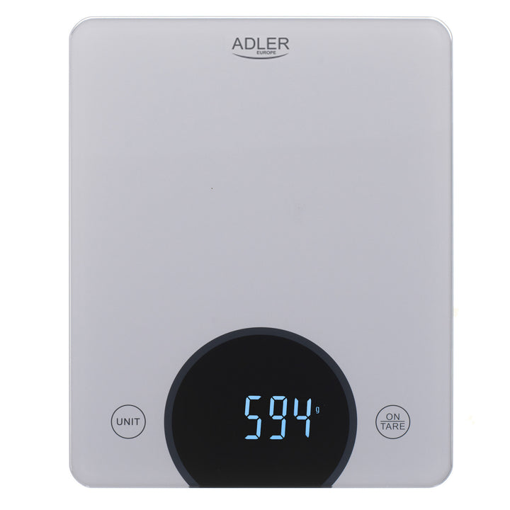 Adler AD 3173s Küchenwaage bis zu 10kg LED Abmessungen 20 x 16 cm