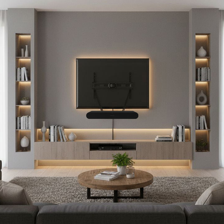 VESA-Halterung für Sonos Ray, Lautsprecherhalterung Maclean, 2kg, MC-975