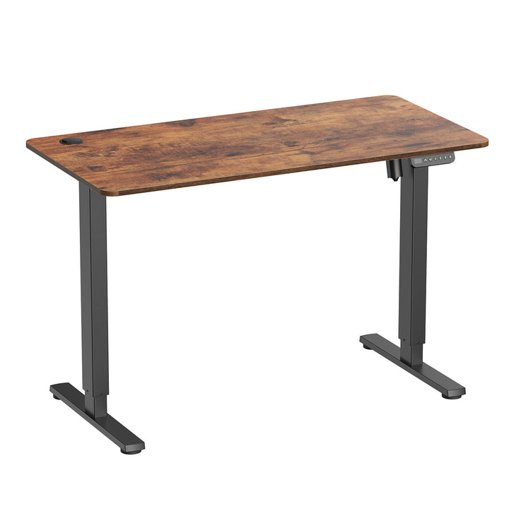 Schreibtisch Ergo Office elektrisch höhenverstellbar, für Stehen und Sitzen, max Höhe 114cm, ER-451