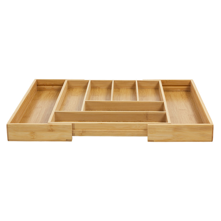 GreenBlue ausziehbarer Bambus-Besteckhalter, 325-500x430x45mm, GB379