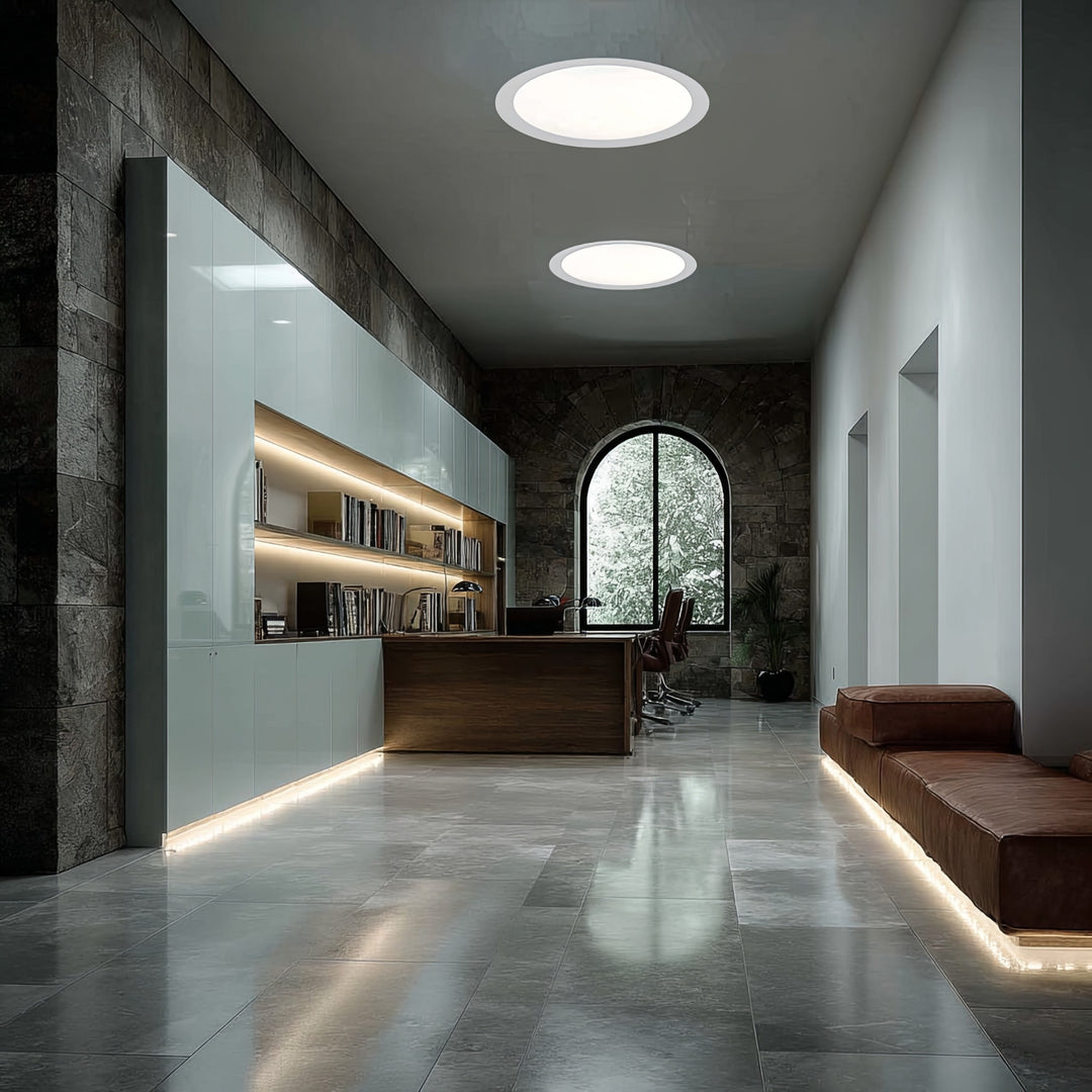 Maclean LED-Deckenpaneel, bündig montiert SLIM, 18W, Neutralweiß 4000K, 170*26mm, 1900 lm, MCE372 R