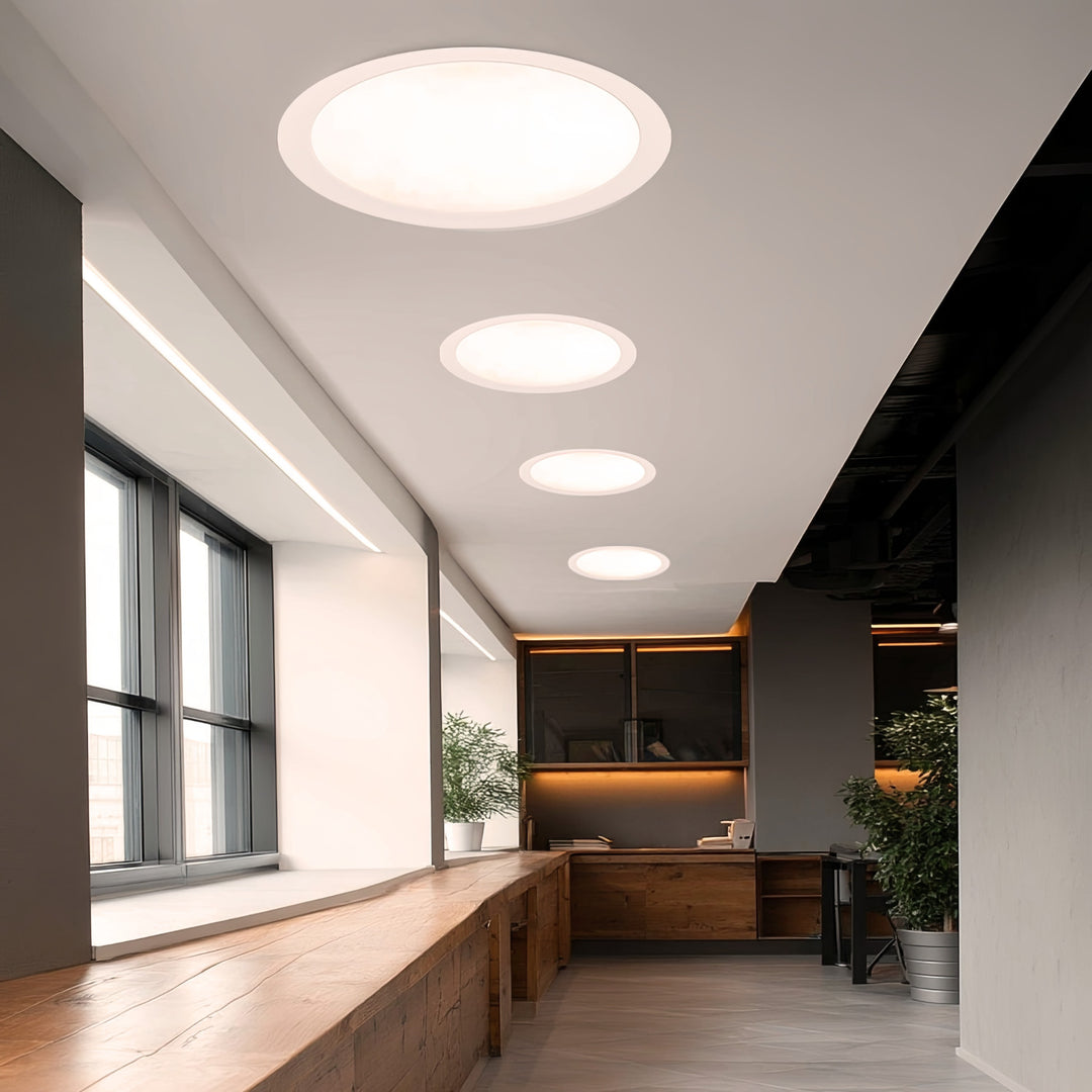 Maclean LED-Deckenpaneel, bündig montiert SLIM, 18W, Neutralweiß 4000K, 170*26mm, 1900 lm, MCE372 R