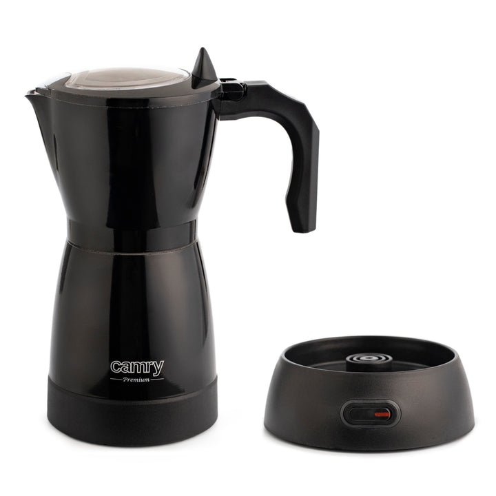 Moka Camry CR 4415B 300ml elektrische Kaffeemaschine für 6 Tassen Espresso