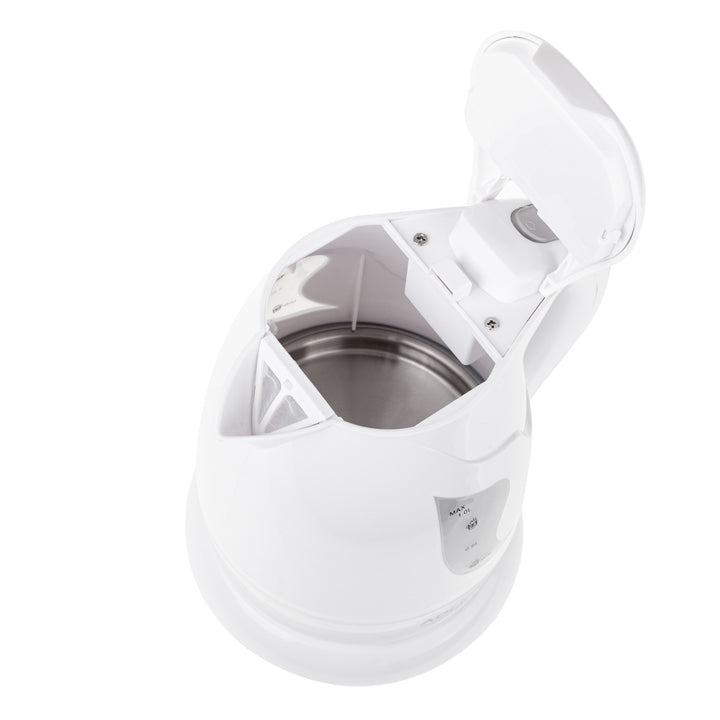 Schnurloser Wasserkocher Adler, 850W, 1L, weiß, AD 08 w