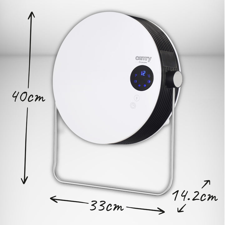 Camry Badheizkörper, Leistung 2000W, 2 Heizstufen, LCD-Display, Fernbedienung, CR 7747