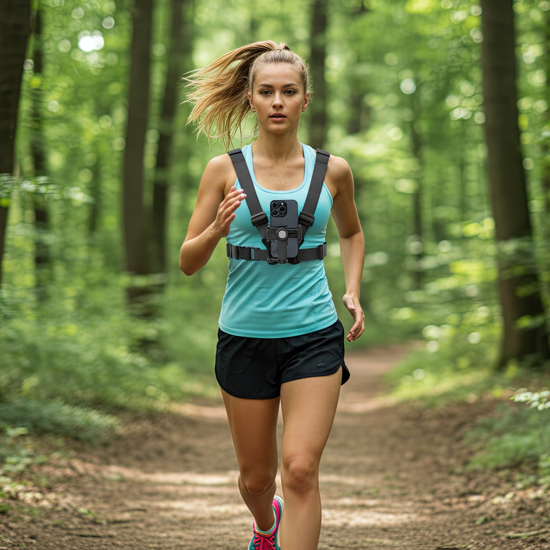 Maclean Sports Phone Harness, universal, für Handy, Kamera, GoPro und andere Kameras, schwenkbare Halterung, MC-294