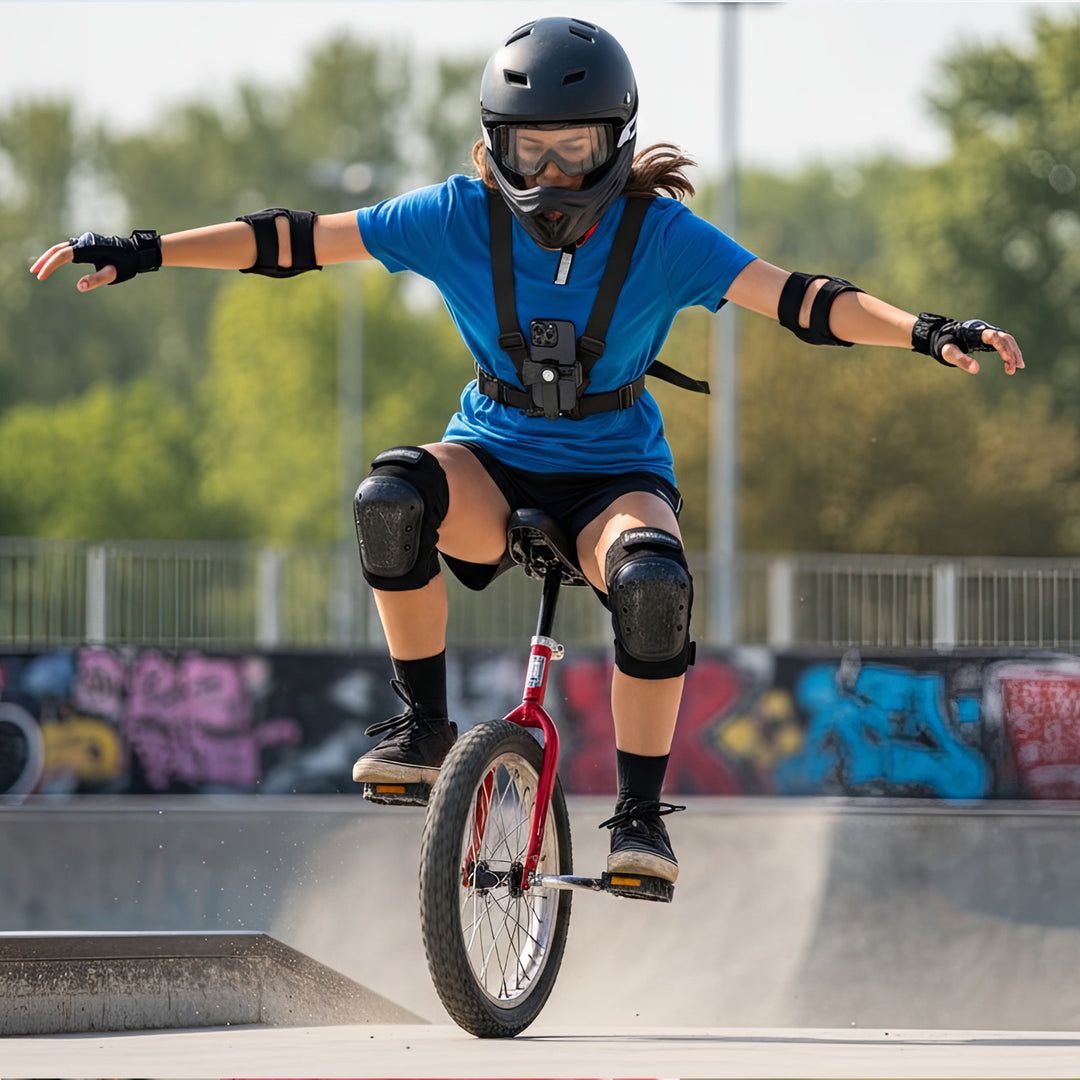 Maclean Sports Phone Harness, universal, für Handy, Kamera, GoPro und andere Kameras, schwenkbare Halterung, MC-294