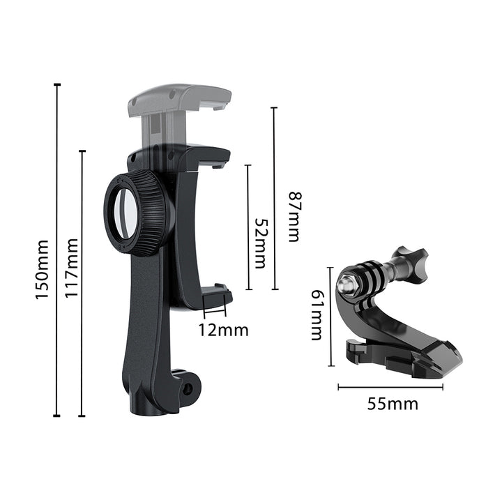 Maclean Sports Phone Harness, universal, für Handy, Kamera, GoPro und andere Kameras, schwenkbare Halterung, MC-294