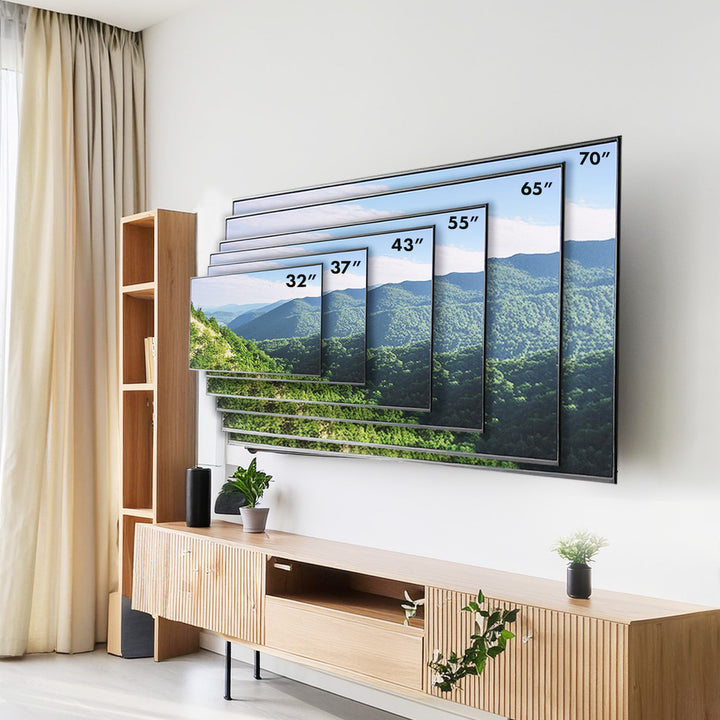 Maclean TV-Halterung, max VESA 400x400, 32-70", 45kg, Neigungsverstellung +0°~-10°, MC-412