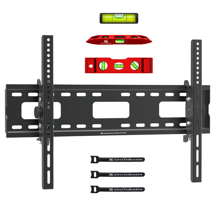 Maclean TV-Halterung, max VESA 600x400, 32-90", 80kg, Neigungsverstellung +15°~-15°, MC-421