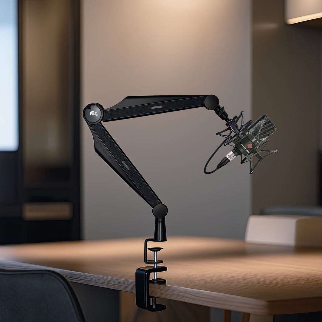 Mikrofonhalter 3/8" und 5/8" NanoRS, 1kg max, RS422