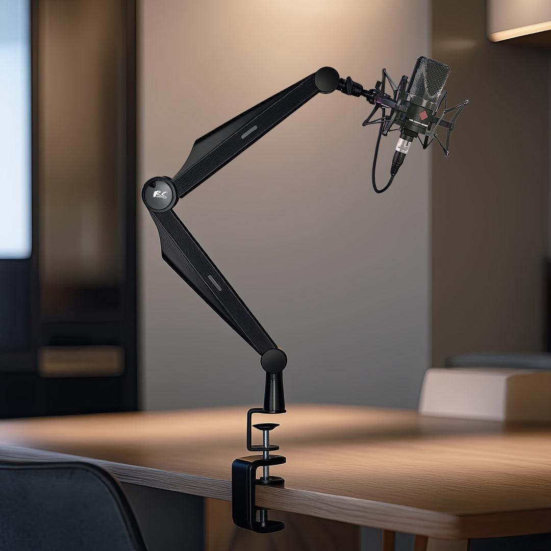 Mikrofonhalter 3/8" und 5/8" NanoRS, 1kg max, RS422