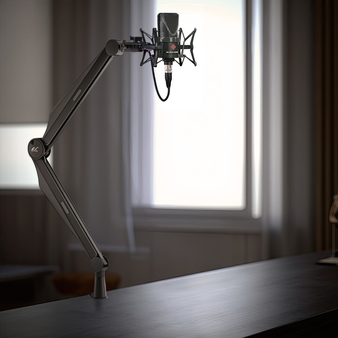 Mikrofonhalter 3/8" und 5/8" NanoRS, 1kg max, RS422