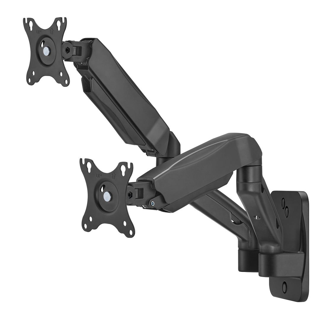 Wandhalterung für zwei Monitore, 17-32'', 9kg max, mechanische Feder, MC-988