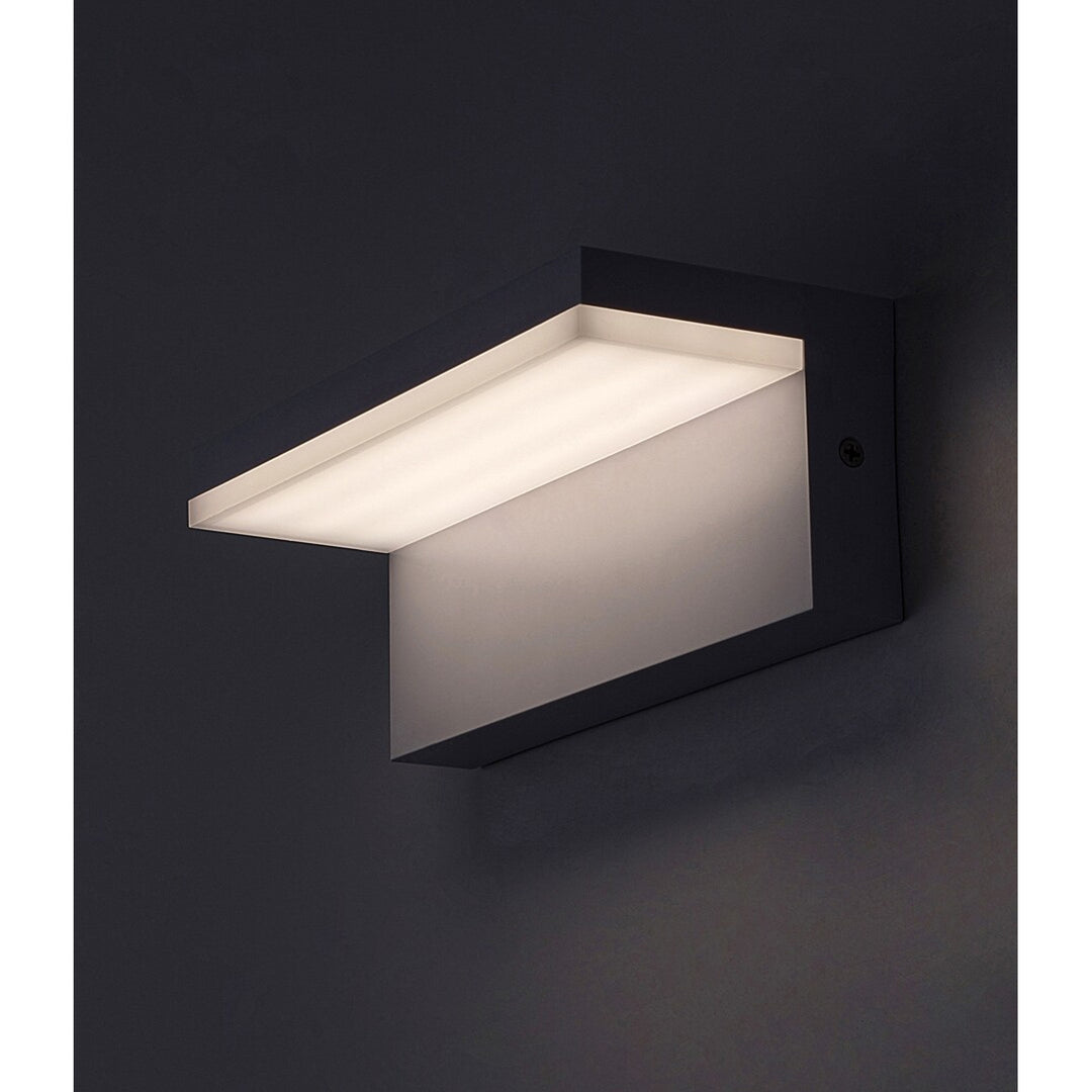 Rabalux, Wandleuchte, außen, LED, 10W, IP54, weiß, Zaragoza