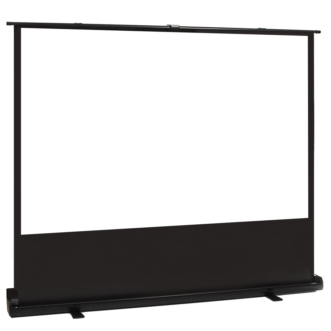 Tragbare Projektionswand Maclean, kompakt, Bodenprojektionswand, 80", 16:10, MC-212