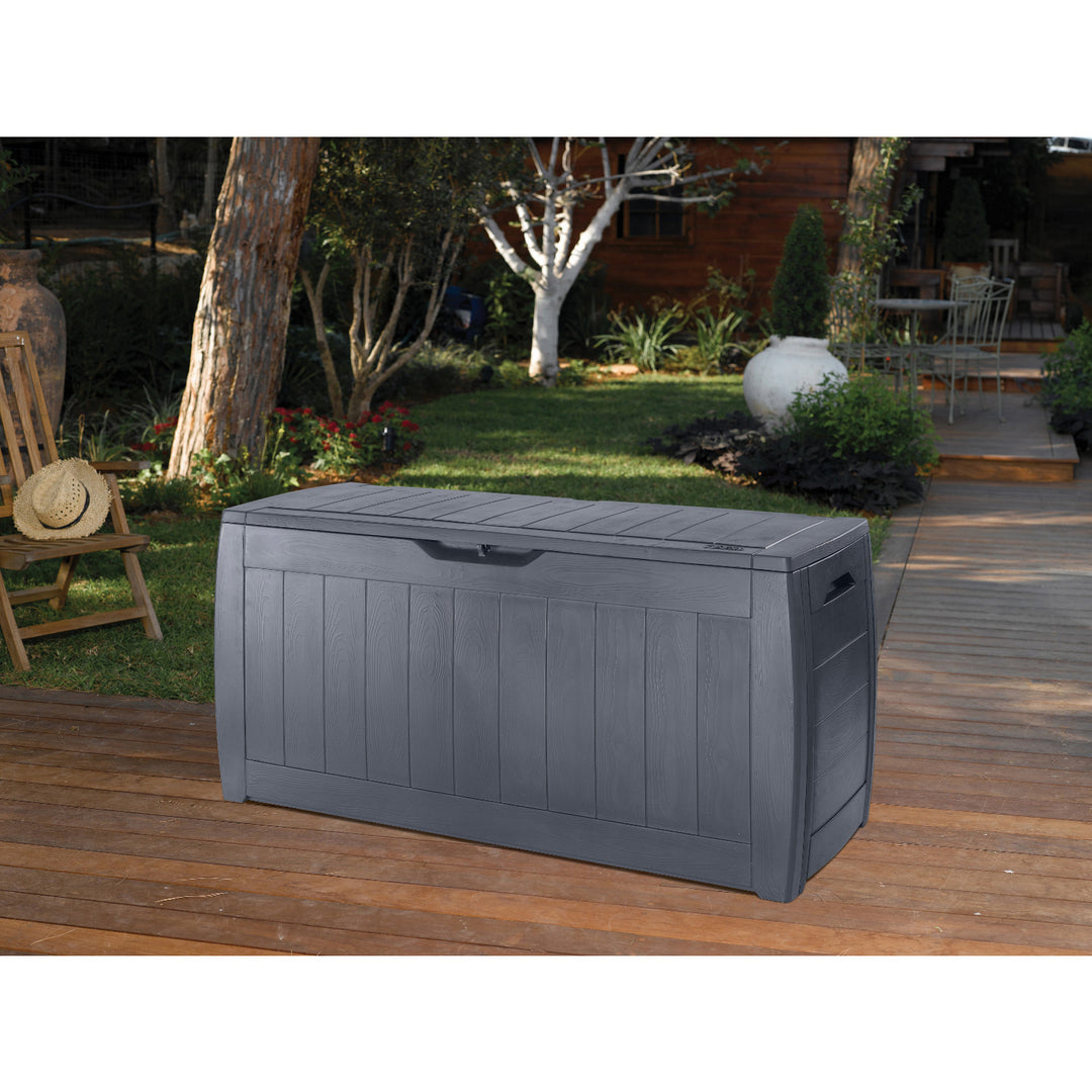 Keter Gartenbox, Aufbewahrungsbox 270l, graphit, Hollywood